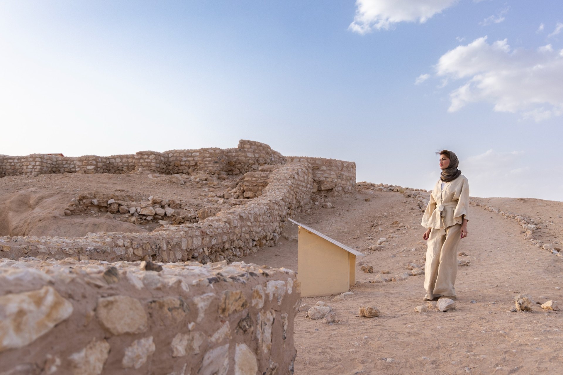 The Lost City of Ubar ruins in Shisr, Dhofar
